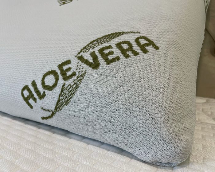 Lot de 2 oreillers à mémoire de forme Aloe Vera Ferucci